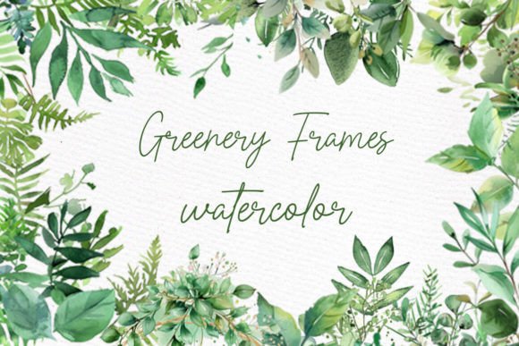Download Greenery Watercolor Clipart Foliage Png - Art Collection