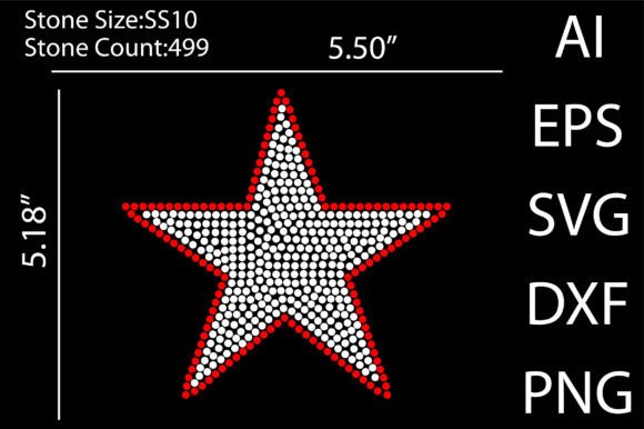 Download Star Rhinestone Templates Design - Templates design Collection