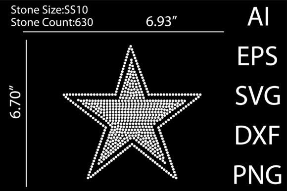 Download Star Rhinestone Templates Design - Premium Resources