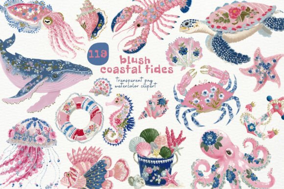 Download Blush Coastal Tides PNG Clipart - Premium Resources
