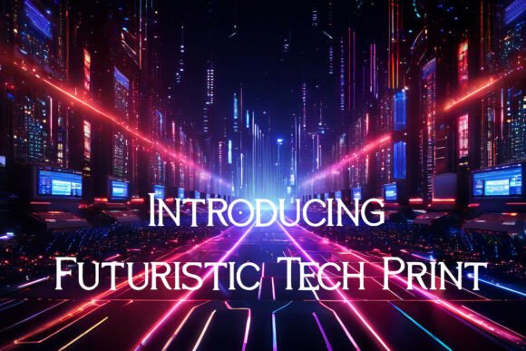 Download Futuristic Tech Print - Futuristic Collection