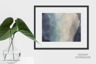 Download Pastel Blue Printable Wall Art - 5 Sizes - Art Collection