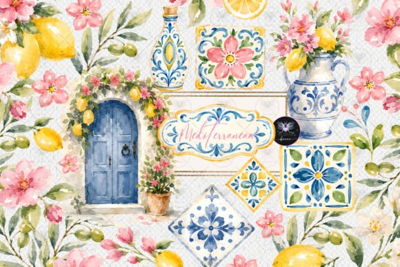 Download Mediterranean Lemon Blossom Clipart - Art Collection