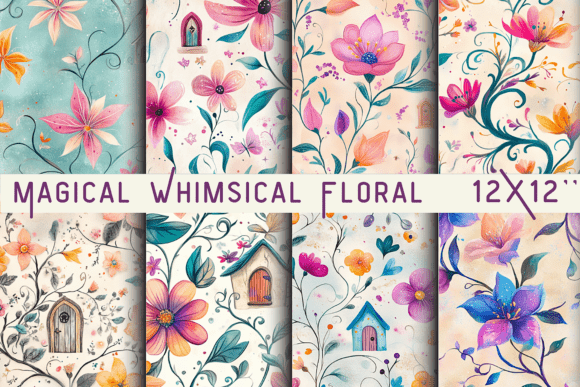 Download Magical Whimsical Floral Wallpaper - Magical Collection