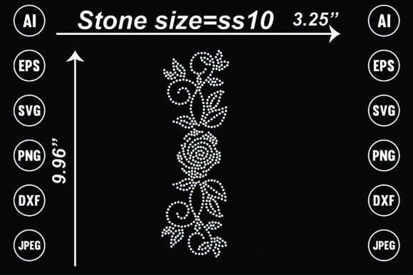 Download (Flower) Rhinestone Templates Design, - Templates design Collection