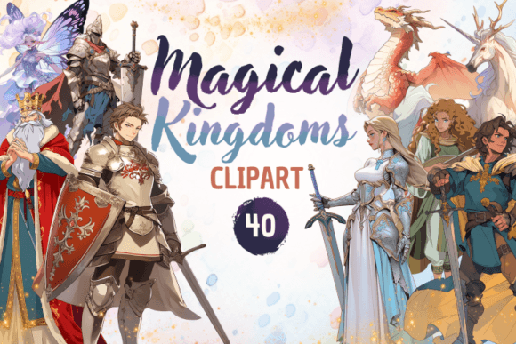 Download Magical Kingdom &amp; Fantasy Heroes Clipart - Art Collection