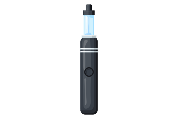 Download Vape Cartoon Icon. Electronic Cigarette - Art Collection